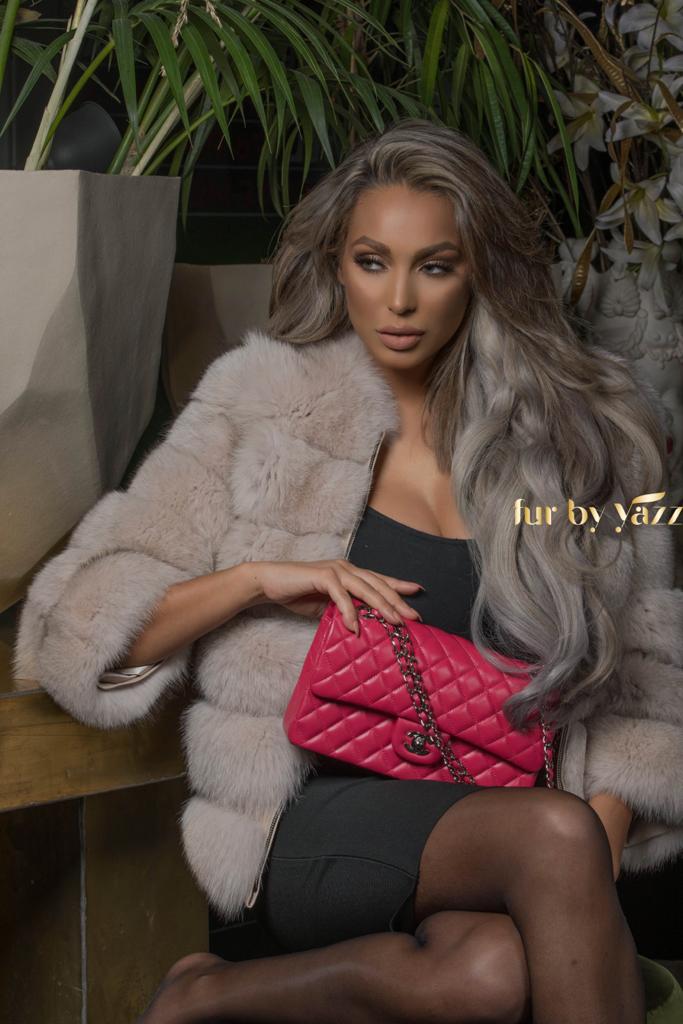 Fur Coat Soft Beige